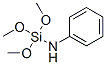 (trimethoxysilyl)aniline Struktur