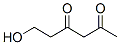 2,4-Hexanedione, 6-hydroxy- (9CI) Struktur