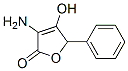 2(5H)-Furanone,  3-amino-4-hydroxy-5-phenyl- Struktur