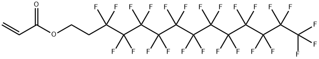 1,1,2,2-Tetrahydroperfluorotetradecyl acrylate Struktur