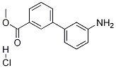 Methyl 3'-aMinobiphenyl-3-carboxylate hydrochloride Struktur