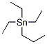 Propyltriethyltin(IV) Struktur