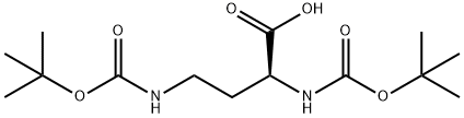 BOC-L-DAB(BOC) Struktur