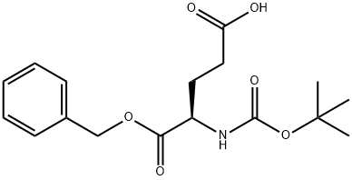 Boc-D-Glu-OBzl Structure