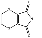 N-METHYL-3,6-DITHIA-3,4,5,6-TETRAHYDROPHTHALIMIDE Struktur