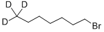 1-BROMOHEPTANE-7,7,7-D3 Struktur