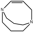 1,5-Diazabicyclo[3.3.3]undec-2-ene(9CI) Struktur