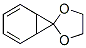 Spiro[bicyclo[4.1.0]hepta-2,4-diene-7,2-[1,3]dioxolane] Struktur