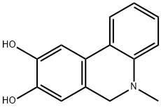 8,9-PHENANTHRIDINEDIOL, 5,6-DIHYDRO-5-METHYL- Struktur