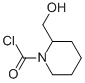 1-Piperidinecarbonyl chloride, 2-(hydroxymethyl)- (9CI) Struktur