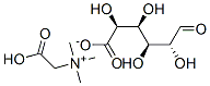 (carboxymethyl)trimethylammonium D-glucuronate Struktur