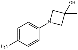 1-(4-AMINOPHENYL)-3-METHYL-3-AZETIDINOL Struktur