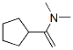 Ethenamine, 2-cyclopentyl-N,N-dimethyl-, (1E)- (9CI) Struktur