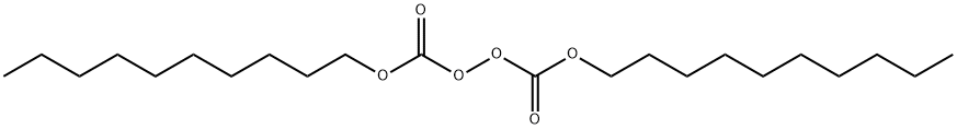 didecyl peroxydicarbonate Struktur