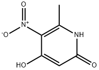 6-Methyl-5-nitropyridine-2,4-diol Struktur