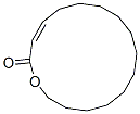 Oxacyclohexadecen-2-one Struktur