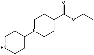 [1,4']BIPIPERIDINYL-4-CARBOXYLIC ACID ETHYL ESTER Struktur