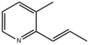 Pyridine, 3-methyl-2-(1E)-1-propenyl- (9CI) Struktur