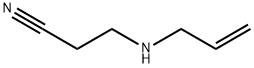 3-(prop-2-enylamino)propanenitrile Struktur