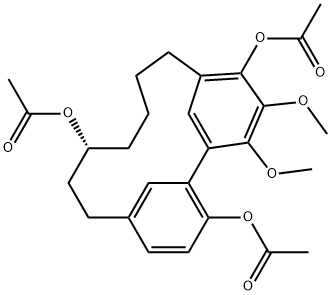 三乙酸楊梅醇酯 結(jié)構(gòu)式