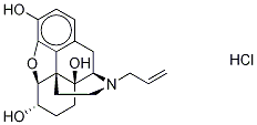 6α-Naloxol Hydrochloride Struktur