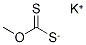 Potassium (methoxycarbonothioyl)sulfide Structure