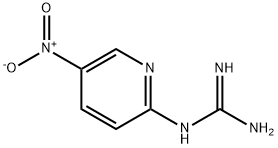 N-(5-NITROPYRIDIN-2-YL)GUANIDINE Struktur