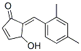 2-Cyclopenten-1-one, 5-[(2,4-dimethylphenyl)methylene]-4-hydroxy- (9CI) Struktur