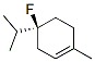 Cyclohexene, 4-fluoro-1-methyl-4-(1-methylethyl)-, (4S)- (9CI) Struktur