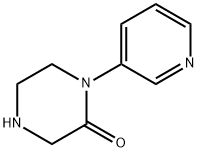 Piperazinone, 1-(3-pyridinyl)- (9CI) Struktur