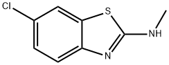 (6-CHLORO-BENZOTHIAZOL-2-YL)-METHYL-AMINE Struktur