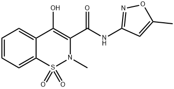 ISOXICAM Struktur