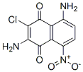 1,4-Naphthalenedione,  2,5-diamino-3-chloro-8-nitro- Struktur