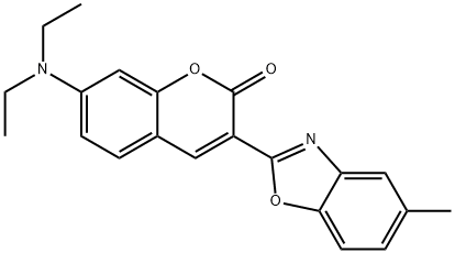 7-(diethylamino)-3-(5-methylbenzoxazol-2-yl)-2-benzopyrone Struktur