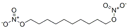 1,10-Decanediyldinitrate Struktur