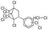 5-(Tetrachlorophenyl)-1,2,3,4,7,7-hexachloro-2-norbornene Struktur