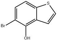 5-BROMO-BENZO[B]THIOPHEN-4-OL Struktur