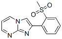 2-[2-(Methylsulfonyl)phenyl]imidazo[1,2-a]pyrimidine Struktur