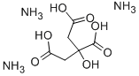 Ammonium citrate tribasic Struktur