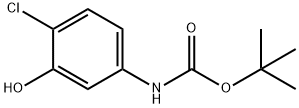 (4-氯-3-羥基苯基)氨基甲酸叔丁酯, 345893-27-8, 結(jié)構(gòu)式