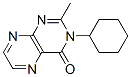 3-Cyclohexyl-2-methyl-4(3H)-pteridinone Struktur