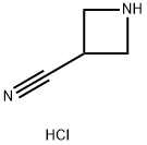 AZETIDINE-3-CARBONITRILE HYDROCHLORIDE
 Struktur