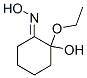 Cyclohexanone, 2-ethoxy-2-hydroxy-, oxime (9CI) Struktur