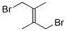 1,4-Dibromo-2,3-dimethyl-2-butene Struktur