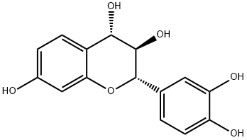 (-)-LEUCOFISETINIDIN Struktur