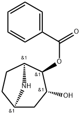 (1R,2S,3S,5S)-8-Azabicyclo[3.2.1]octane-2,3-diol 2-benzoate Struktur