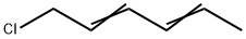 1-Chloro-2,4-hexadiene Struktur