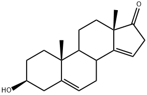 (3S,10R,13S)-3-HYDROXY-10,13-DIMETHYL-3,4,7,8,9,10,11,12,13,16-DECAHYDRO-1H-CYCLOPENTA[A]PHENANTHREN-17(2H)-ONE Struktur