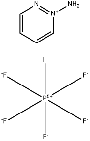 1-AMINOPYRIDAZINIUM HEXAFLUOROPHOSPHATE(1-) Struktur