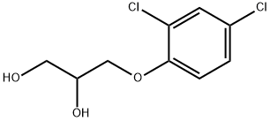 3-(2,4-Dichlorophenoxy)-1,2-propanediol Struktur